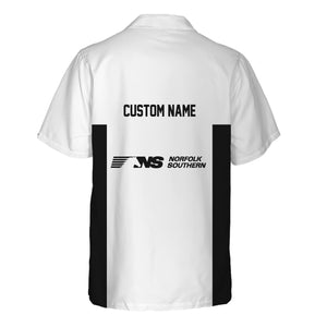 Railspirit Custom Name Norfolk Southern Railway Hawaiian Shirt Yes I Need All Those Train Printed Shirt