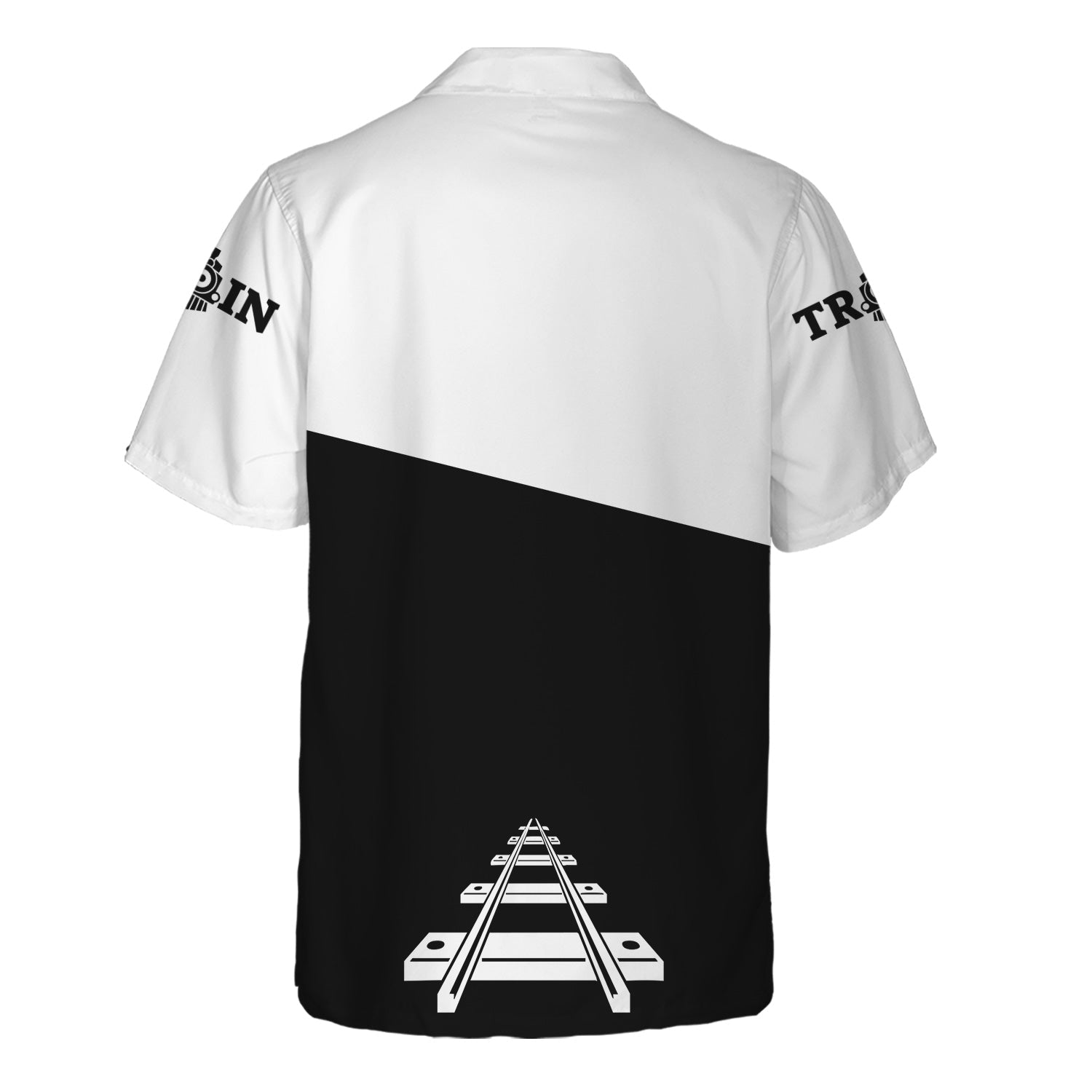 Railspirit Personalized Norfolk Southern Railway Hawaiian Shirt One Track Mind Unisex Train Shirt Gift Idea For Train Lover