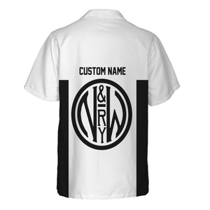 Railspirit Custom Name Norfolk and Western Railway Hawaiian Shirt Yes I Need All Those Train N&W Printed Shirt