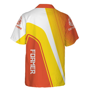 Railspirit Personalized Texas and Pacific Railway Hawaiian Shirt Vibrant Striking Style Shirt For Rail Enthusiasts