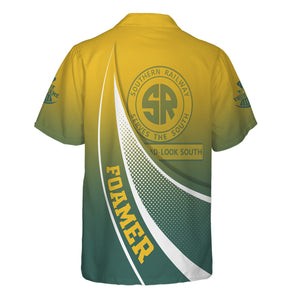 Railspirit Personalized Southern Railway U.S Hawaiian Shirt Railway-Themed Style SOU Shirt Gift Idea For Trainspotter