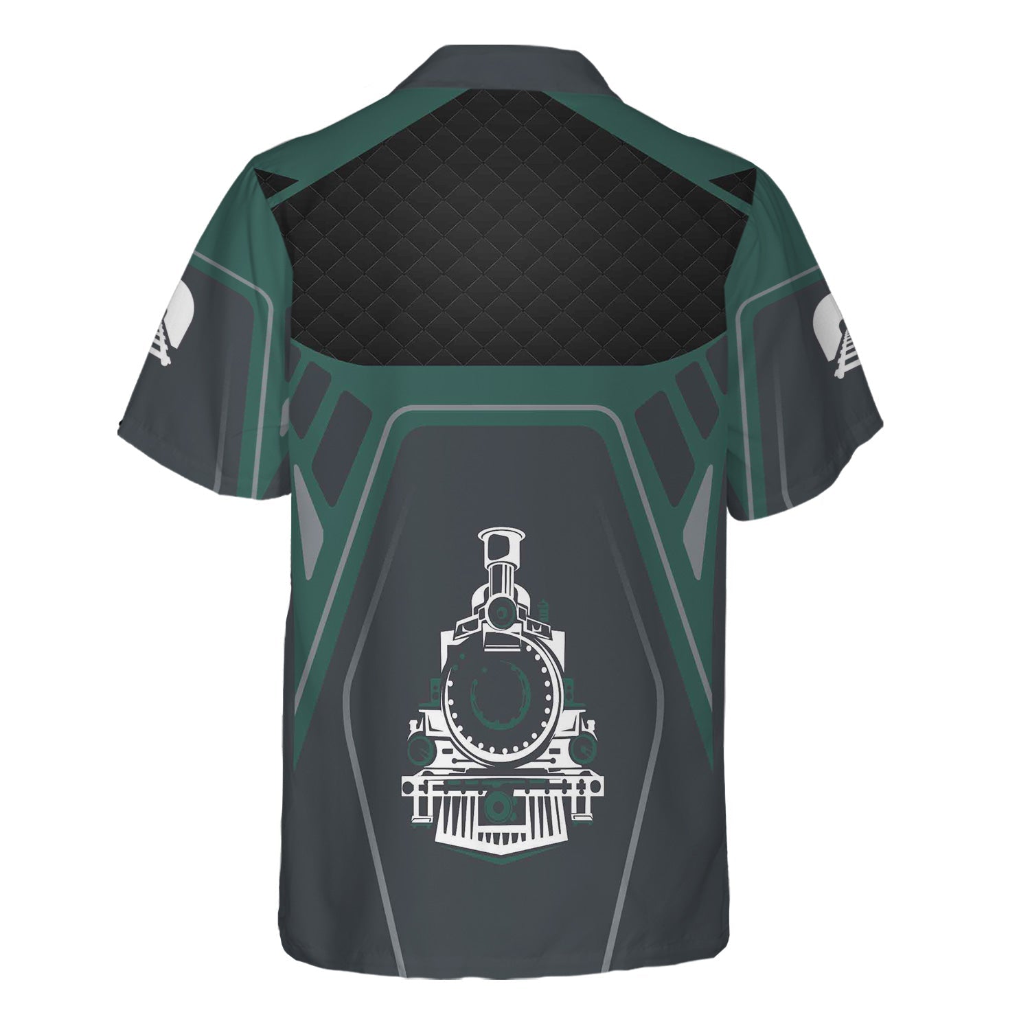 Railspirit Personalized Southern Railway U.S Hawaiian Shirt Steam Locomotive Engine Graphic SOU Train Shirt All Over Print