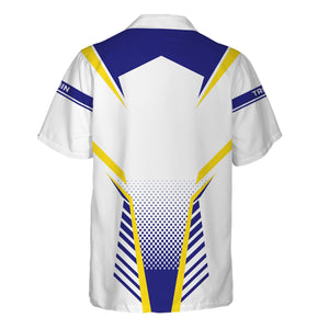 Railspirit Personalized Santa Fe Railway Hawaiian Shirt Unisex Atchison, Topeka and Santa Fe Railway Train Shirt All Over Print