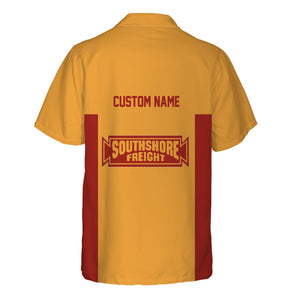 Railspirit Custom Name Chicago South Shore and South Bend Railroad Hawaiian Shirt Yes I Need All Those Train Printed Shirt