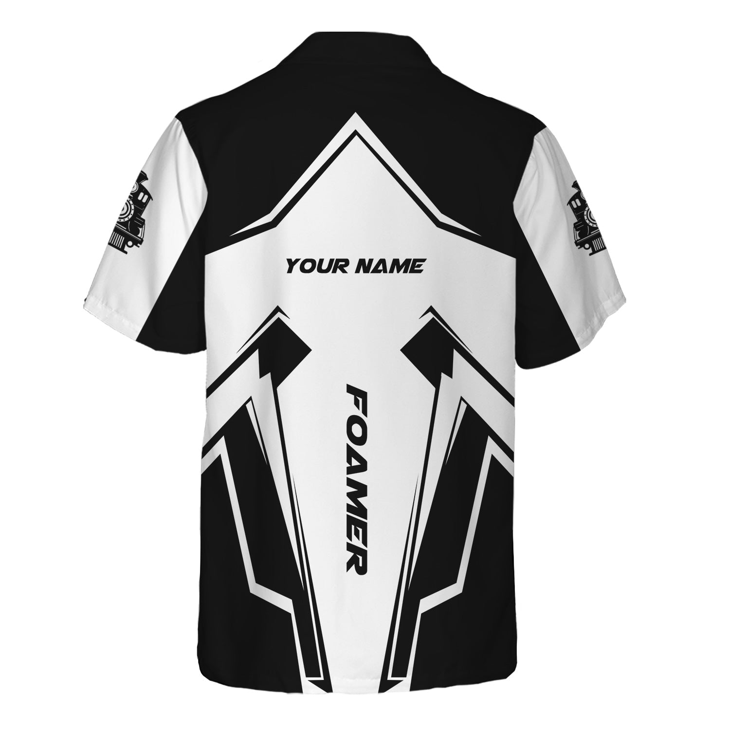 Railspirit Personalized Union Electric Railway Hawaiian Shirt Railway Trainspotter Style Shirt Gift Idea For Foamers