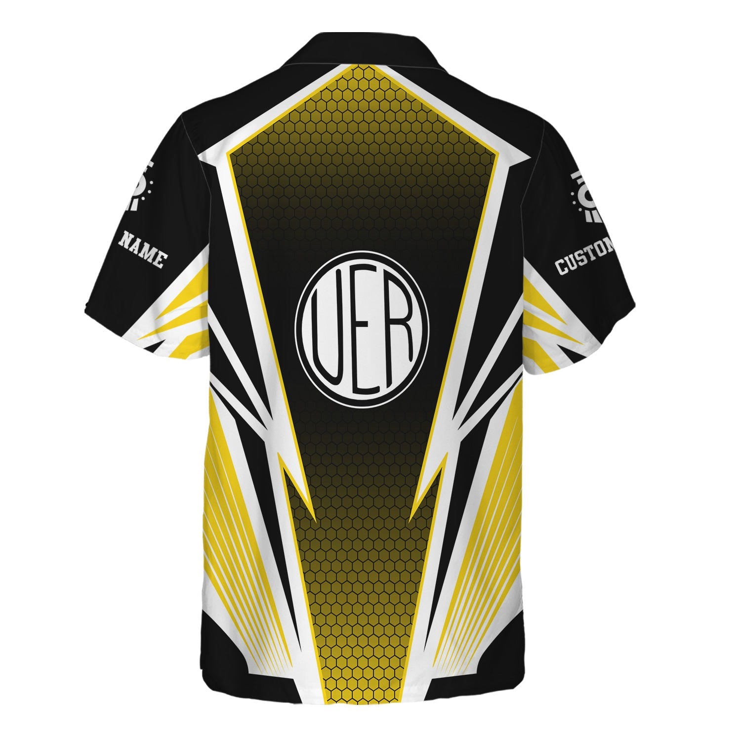 Railspirit Personalized Union Electric Railway Hawaiian Shirt Lightning Graphic Style Shirt Gift Idea For Train Lover