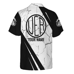 Railspirit Personalized Union Electric Railway Hawaiian Shirt Crackle Texture Style Shirt For Trackhead