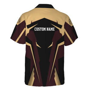 Railspirit Personalized London, Midland and Scottish Railway Hawaiian Shirt Strong Line Style Train Unisex Shirt All Over Print