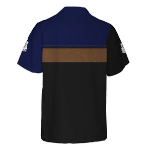 Railspirit Personalized Jersey Central Railroad Hawaiian Shirt You Need A Ride To The Train Station CNJ Shirt For Train Lovers