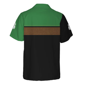 Railspirit Personalized Burlington Northern Railroad Hawaiian Shirt You Need A Ride To The Train Station Shirt For Train Lovers