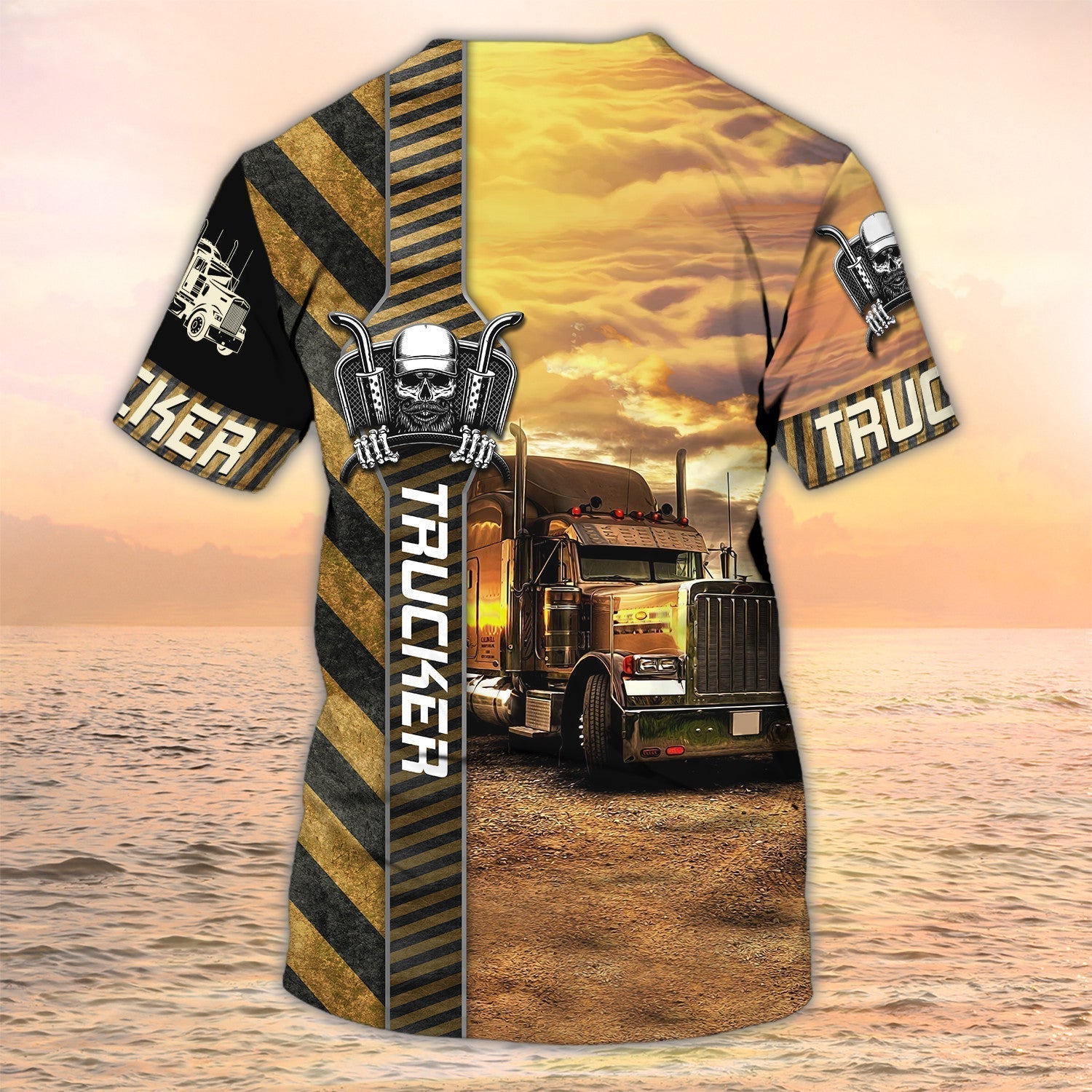 Personalized Truckers Prayer Shirt, Big Truck T Shirts, Truck Driver Custom Tshirt