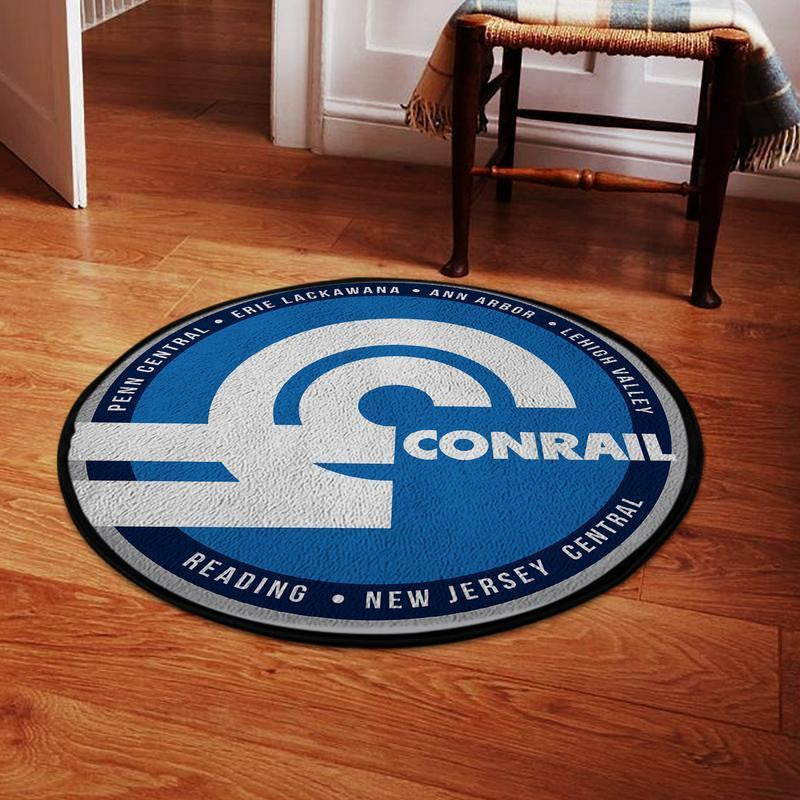 Railspirit Conrail Living Room Round Mat Conrail Circle Rug