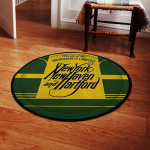 Railspirit Nh Newhaven Round Mat New York New Haven And Hartford Railroad Round Floor Mat Room Rugs Carpet Outdoor Rug Washable Rugs