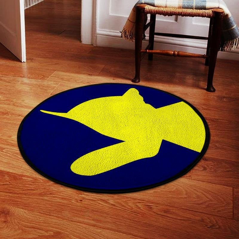 Railspirit Chessie Living Room Round Mat The Chessie System Railroad Circle Rug