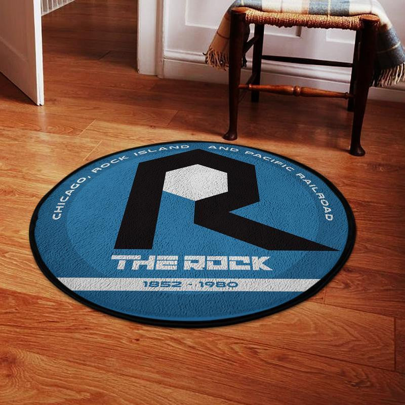 Railspirit Rockisland Round Mat Round Floor Mat Room Rugs Carpet Outdoor Rug Washable Rugs