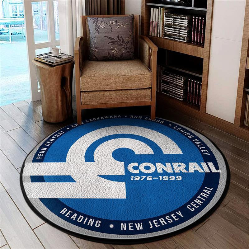 Railspirit Conrail Living Room Round Mat Conrail Circle Rug