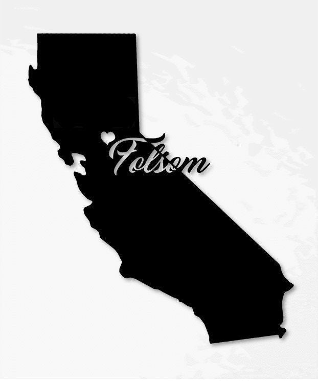 Railspirit Folsom Ca I Hear That Train A Comin Metal Sign Cut Metal Sign Wall Decor