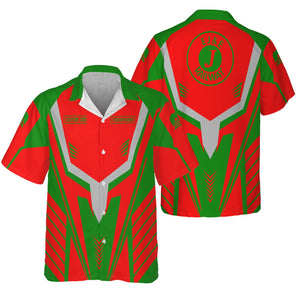 Railspirit Personalized Elgin Joliet And Eastern Railroad Hawaiian Shirt Workwear-Inspired with Custom Position Train Shirt