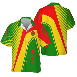 Railspirit Personalized Elgin Joliet And Eastern Railroad Hawaiian Shirt Vibrant Striking Style Shirt For Rail Enthusiasts