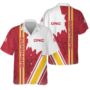 Railspirit Personalized Canadian Pacific Kansas City Hawaiian Shirt CPKC All Over Printed Unisex Shirt