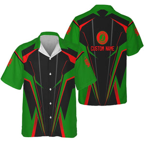 Railspirit Personalized Elgin Joliet And Eastern Railroad Hawaiian Shirt Lightning-Edge Design Train Shirt For Railroad Lovers