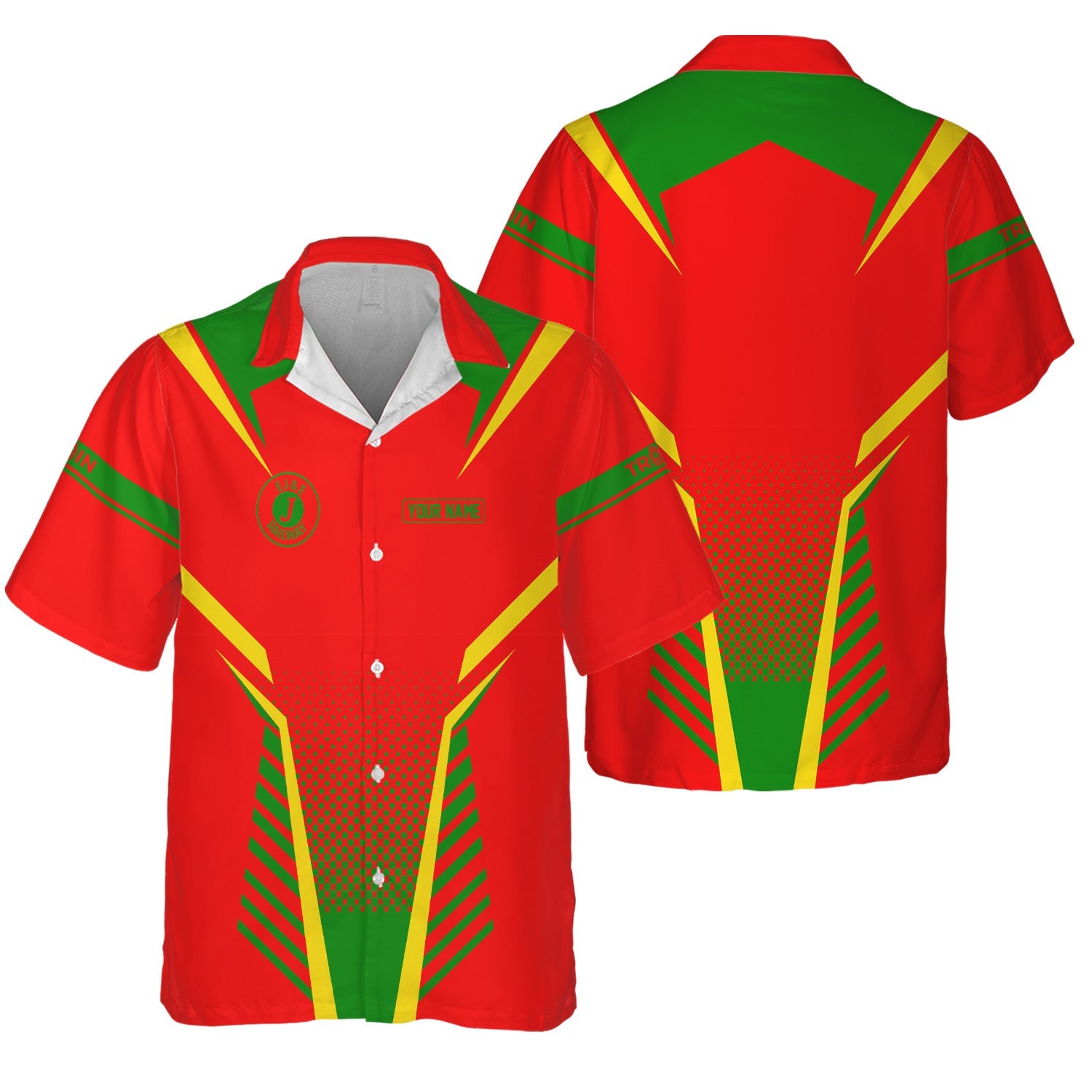 Railspirit Personalized Elgin Joliet And Eastern Railroad Hawaiian Shirt Unisex Train Shirt All Over Print