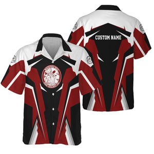 Railspirit Personalized Detroit & Mackinac Railroad Hawaiian Shirt Strong Line Style Train Unisex Shirt All Over Print