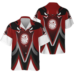 Railspirit Personalized Detroit & Mackinac Railroad Hawaiian Shirt Vibrant Graphic Pattern Shirt For Train Enthusiasts