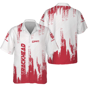 Railspirit Personalized Canadian Pacific Kansas City Hawaiian Shirt Paint Impact Design CPKC Train Shirt for Trackhead