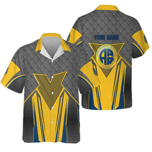 Railspirit Personalized Alaska Railroad Hawaiian Shirt Rugged Steel Vibes Train Shirt All Over Print