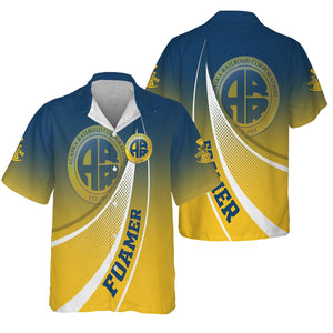 Railspirit Personalized Alaska Railroad Hawaiian Shirt Railway-Themed Style Shirt Gift Idea For Trainspotter