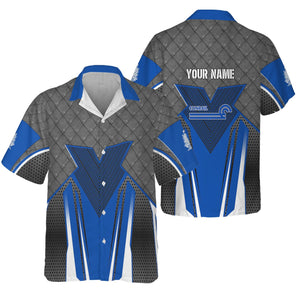 Railspirit Personalized Conrail Railroad Hawaiian Shirt Rugged Steel Vibes Train Shirt All Over Print