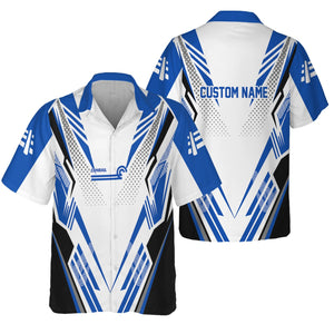 Railspirit Personalized Conrail Railroad Hawaiian Shirt Railroad Tribute Design Train Shirt for Train Lovers