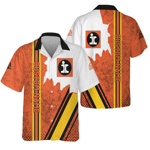 Railspirit Personalized Illinois Central Railroad Hawaiian Shirt All Over Printed Unisex Shirt