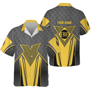 Railspirit Personalized Erie Railroad Hawaiian Shirt Rugged Steel Vibes Train Shirt All Over Print