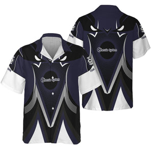 Railspirit Personalized Chessie System Railroad Hawaiian Shirt Vibrant Graphic Pattern Shirt For Train Enthusiasts