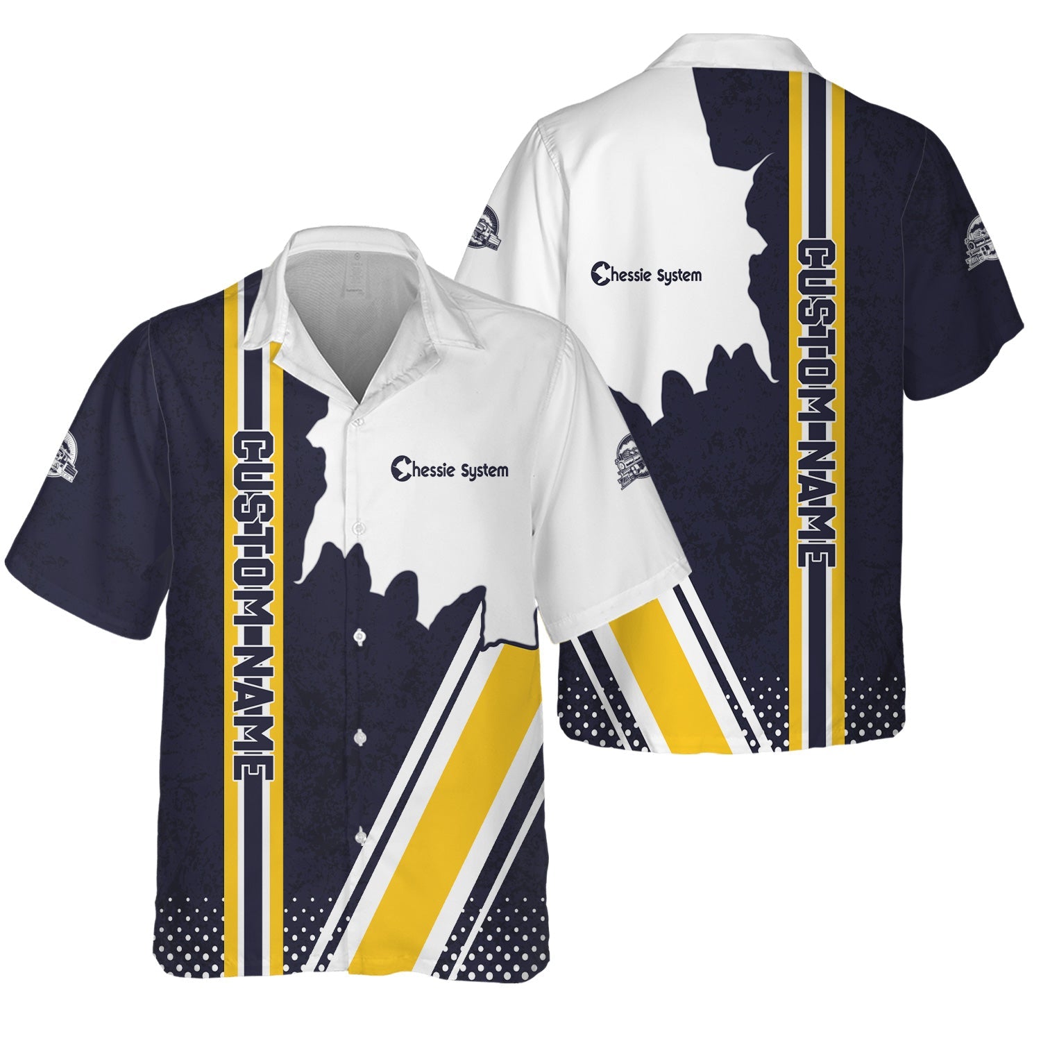 Railspirit Personalized Chessie System Railroad Hawaiian Shirt All Over Printed Unisex Shirt