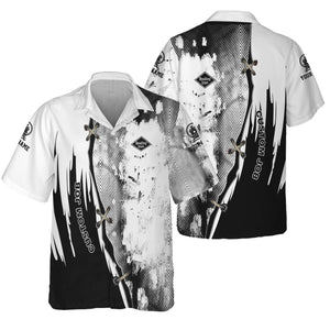 Railspirit Personalized Reading Railroad Hawaiian Shirt Retro Stitches Design with Custom Position Train Shirt