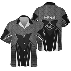 Railspirit Personalized Reading Railroad Hawaiian Shirt Rugged Steel Vibes Train Shirt All Over Print