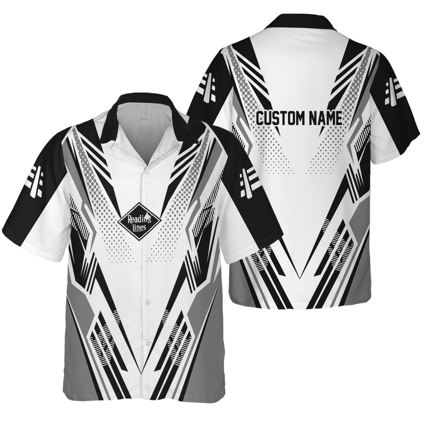 Railspirit Personalized Reading Railroad Hawaiian Shirt Railroad Tribute Design Train Shirt for Train Lovers