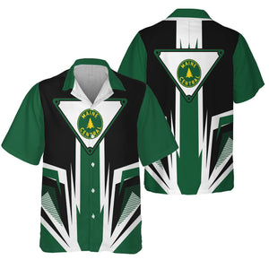 Railspirit Maine Central Railroad Hawaiian Shirt Bold Graphic Style All Over Printed Shirt