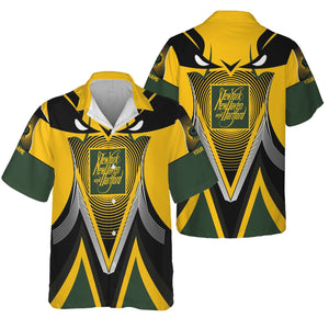 Railspirit Personalized New York, New Haven and Hartford Railroad Hawaiian Shirt Vibrant Graphic Pattern New Haven Railroad Shirt