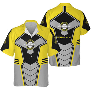 Railspirit Personalized Clinchfield Railroad Hawaiian Shirt Engine-Inspired Style Train Shirt for Railroad Fanatic