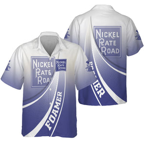 Railspirit Personalized New York, Chicago and St. Louis Railroad Hawaiian Shirt Railway-Themed Style Nickel Plate Road Shirt Gift For Trainspotter