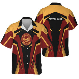 Railspirit Personalized Duluth, Missabe, & Iron Range Railroad Hawaiian Shirt Strong Line Style Train Unisex Shirt All Over Print