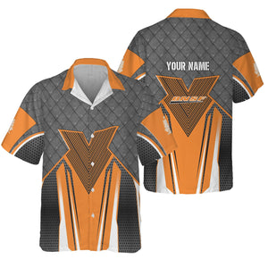 Railspirit Personalized BNSF Railway Hawaiian Shirt Rugged Steel Vibes Train Shirt All Over Print