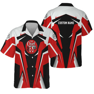 Railspirit Personalized The Chief Santa Fe Railroad Hawaiian Shirt Strong Line Style Train Unisex Shirt All Over Print