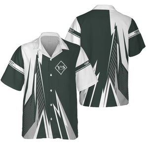 Railspirit Personalized Youngstown & Southern Railroad Hawaiian Shirt Lightning-Inspired Railway Style Shirt For Train Lovers