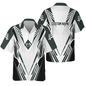 Railspirit Personalized Youngstown & Southern Railroad Hawaiian Shirt Railroad Tribute Design Train Shirt for Train Lovers