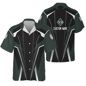 Railspirit Personalized Youngstown & Southern Railroad Hawaiian Shirt Lightning-Edge Design Train Shirt For Railroad Lovers